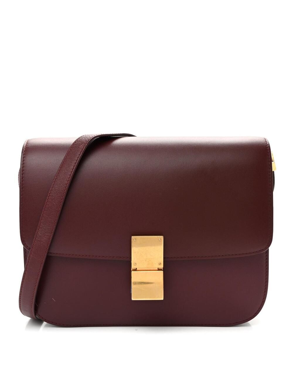Celine Box Calfskin Medium Classic Flap #337471C15B